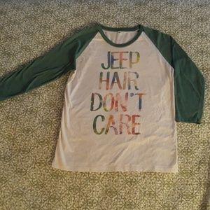 3 for 20$ /Jeep Hair Baseball Tee tyedye M